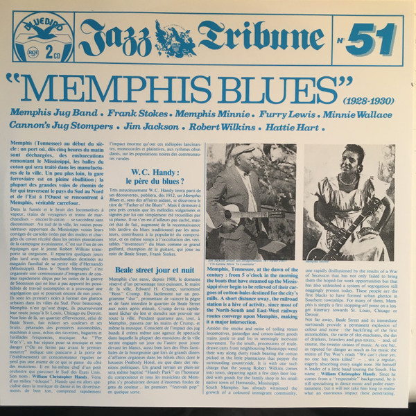 Various – Memphis Blues (1928 – 1930) Jazz Tribune No. 51 (CD)