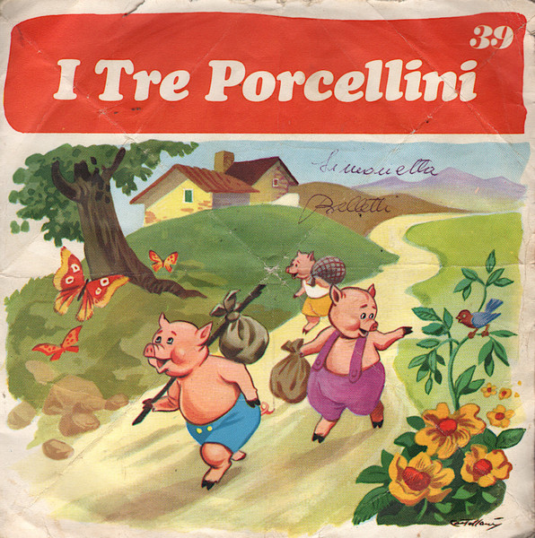 Compagnia Nazionale Del Teatro Per Ragazzi – I Tre Porcellini (Vinyl) -  Discogs