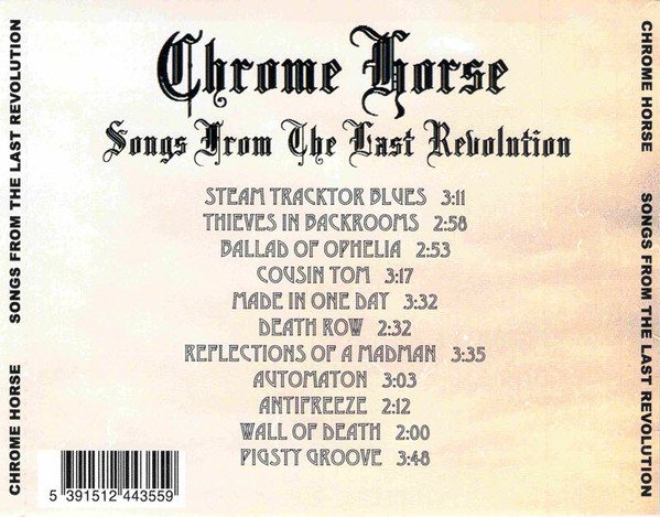 last ned album Chrome Horse - Songs From The Last Revolution
