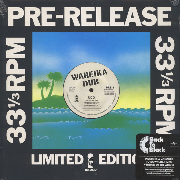 Rico – Wareika Dub (2014, 180 Gram, Vinyl) - Discogs