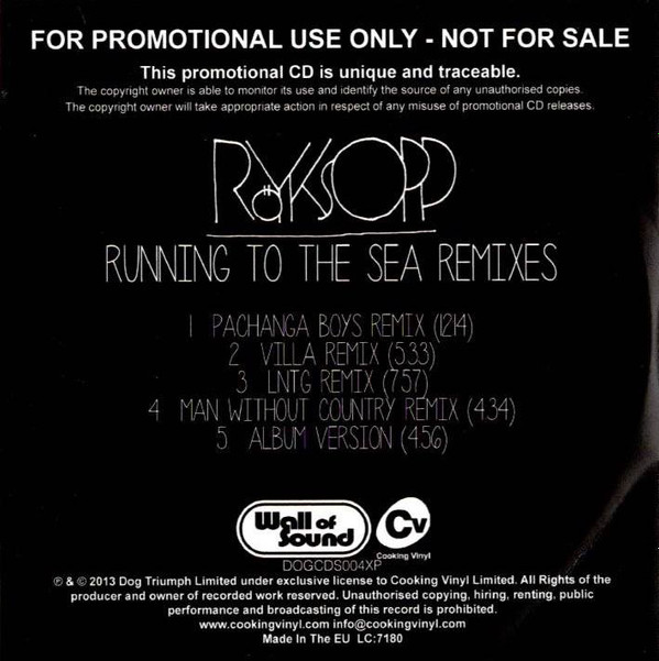 lataa albumi Röyksopp Feat Susanne Sundfør - Running To The Sea