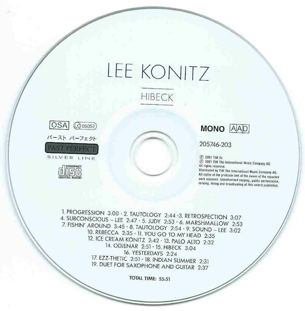 Album herunterladen Lee Konitz - Hibeck
