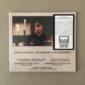 In Concert & In Residence - Sarah Davachi