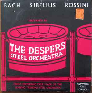 Gay Desperadoes Steel Orchestra - Bach Sibelius Rossini  album cover