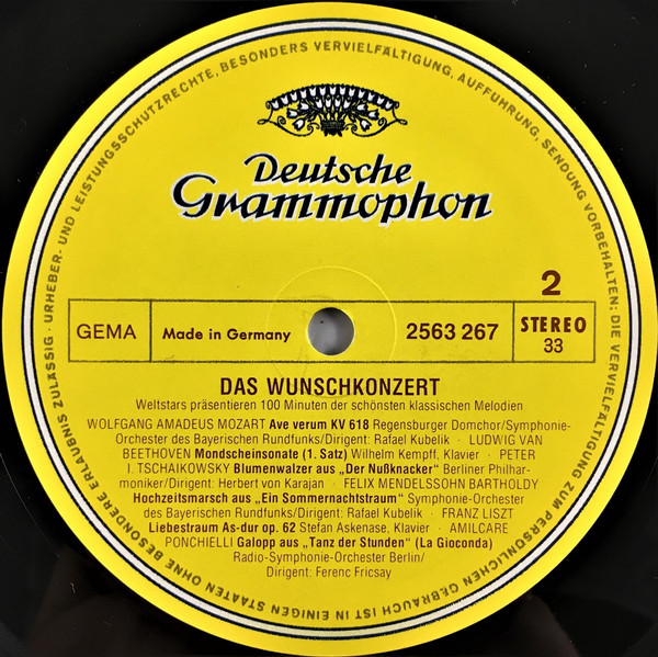 Various - Das Wunschkonzert | Deutsche Grammophon (2721 073) - 8