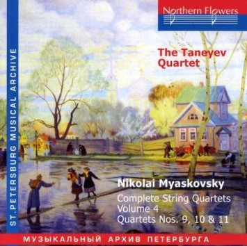 descargar álbum Nikolai Myaskovsky, Taneyev Quartet - Complete String Quartets Vol 4 Quartets Nos 9 10 11