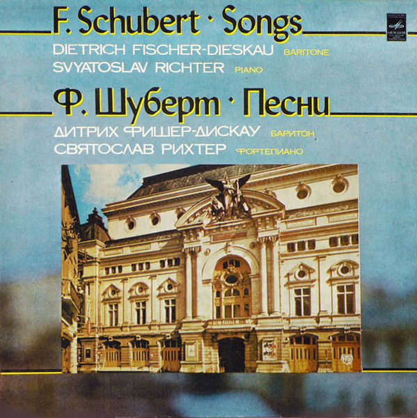 Franz Schubert, Dietrich Fischer-Dieskau, Sviatoslav Richter