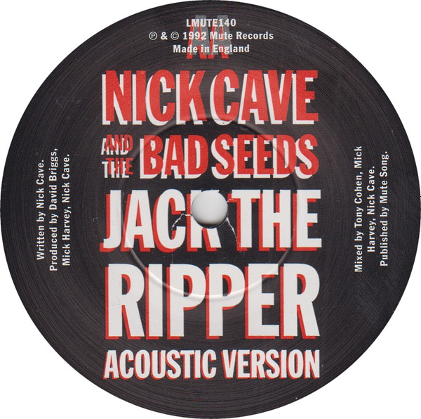 Album herunterladen Nick Cave And The Bad Seeds - Straight To You Jack The Ripper Acoustic Version