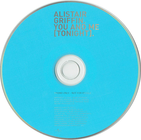 descargar álbum Alistair Griffin - You And Me Tonight