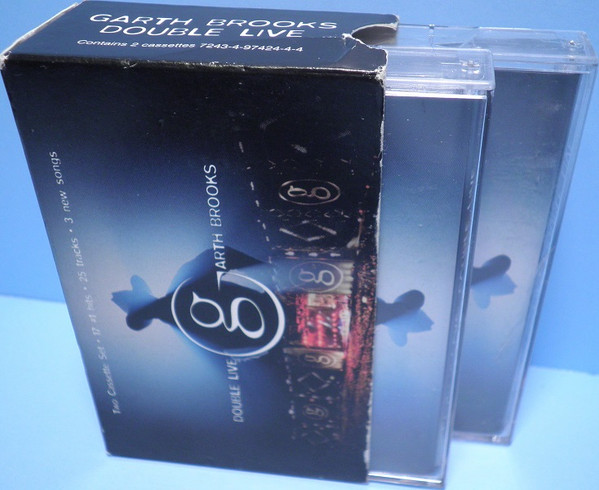 GARTH BROOKS DOUBLE LIVE CD LIMITED COMMEMORATIVE PACKAGE WORLD TOUR II  '95-'96 724349742420