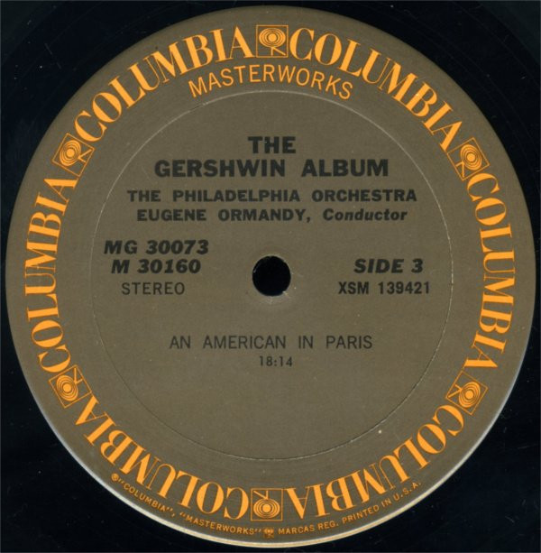 descargar álbum Gershwin Eugene Ormandy Philadelphia Orchestra, Philippe Entremont - The Gershwin Album