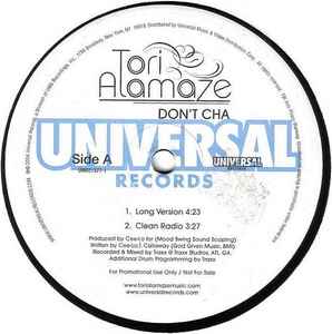 Tori Alamaze Don t Cha 2004 Vinyl Discogs