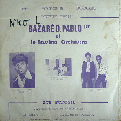 baixar álbum Bazaré D Pablo 1er et le Nassima Orchestra - Vol 1