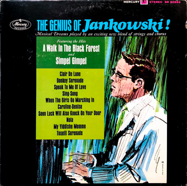 HORST JANKOWSKI THE GENIUS OF JANKOWSKI! MERCURY RECORDS VINYL LP