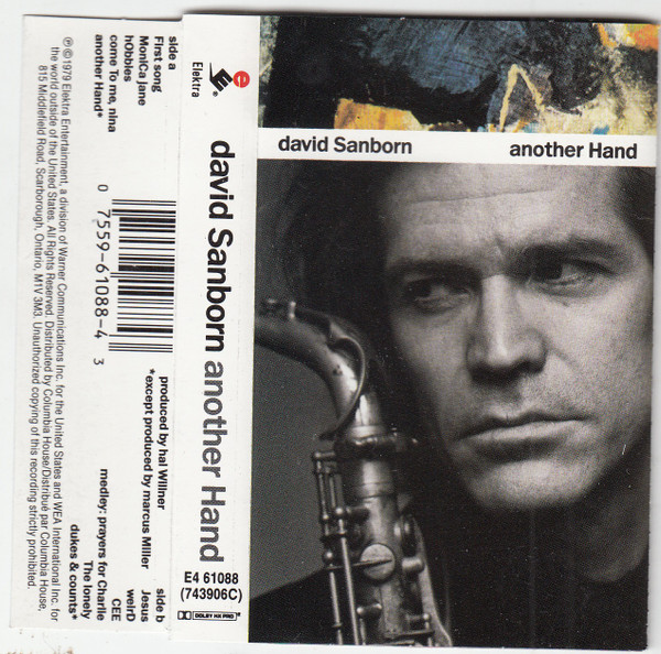 David Sanborn – Another Hand (1993, Minidisc) - Discogs