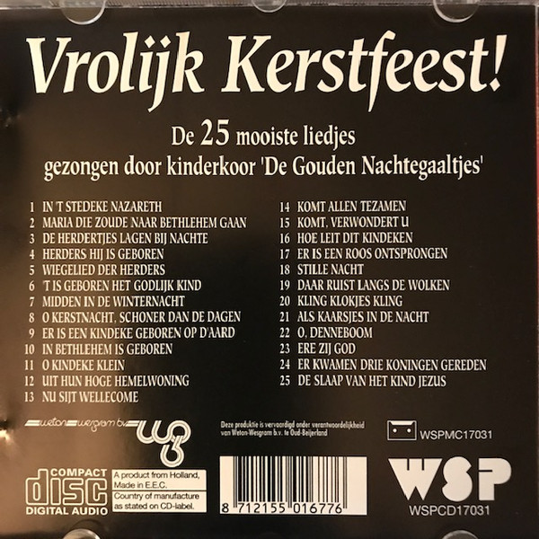 ladda ner album De Gouden Nachtegaaltjes - Vrolijk Kerstfeest