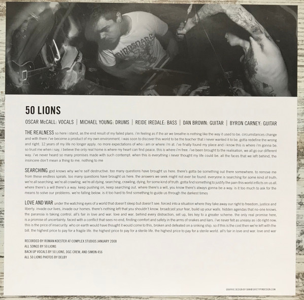 baixar álbum Down To Nothing 50 Lions - Down To Nothing 50 Lions Split