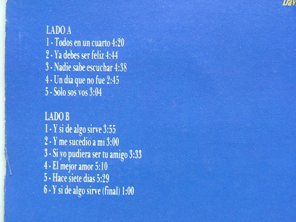 last ned album David Lebon - Si De Algo Sirve
