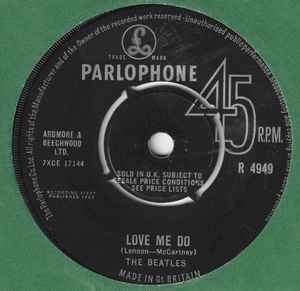 The Beatles – Love Me Do (1964, Vinyl) - Discogs