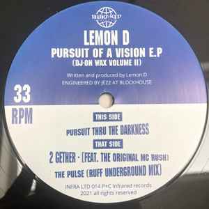 Pursuit Of A Vision E.P (DJ-On Wax Volume II) - Lemon D