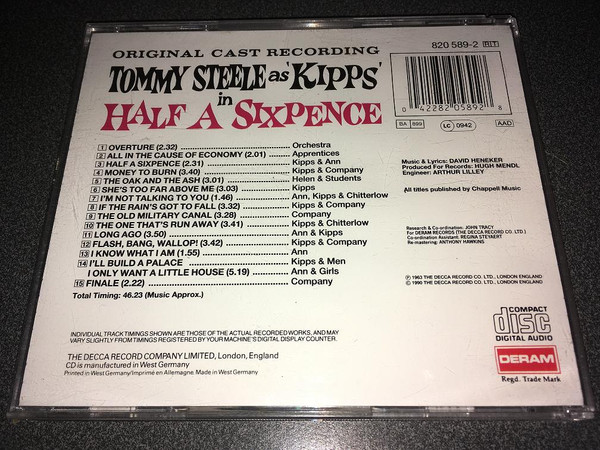 last ned album Harold Fielding - Tommy Steele In Half A Sixpence