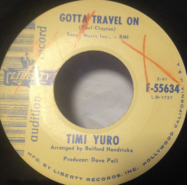 descargar álbum Timi Yuro - Gotta Travel On