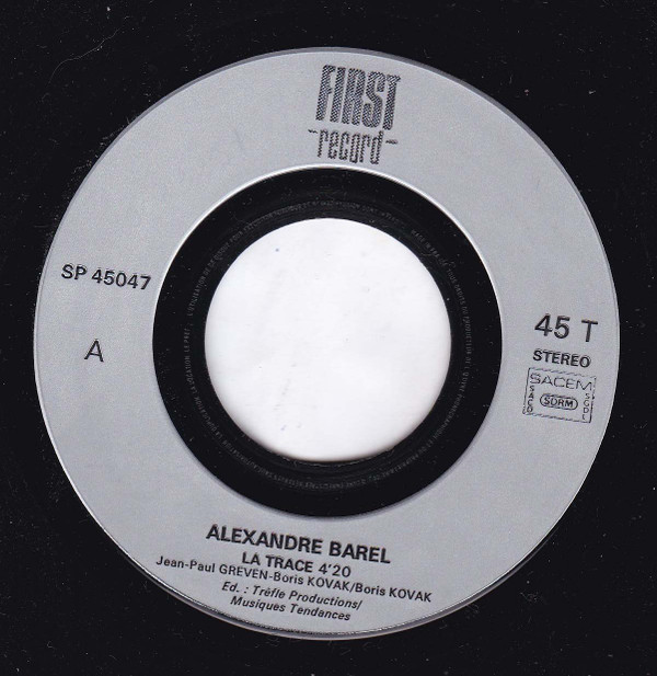 télécharger l'album Alexandre Barel - La Trace