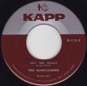 The Sunnysiders – Hey Mr. Banjo / Zoom, Zoom, Zoom (1955, Vinyl