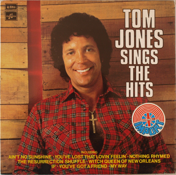 Обложка конверта виниловой пластинки Tom Jones - Sings The Hits
