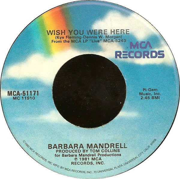 baixar álbum Barbara Mandrell - Wish You Were Here