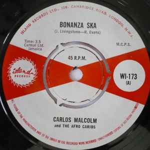 Carlos Malcolm And The Afro Caribs – Bonanza Ska (1965, Vinyl 