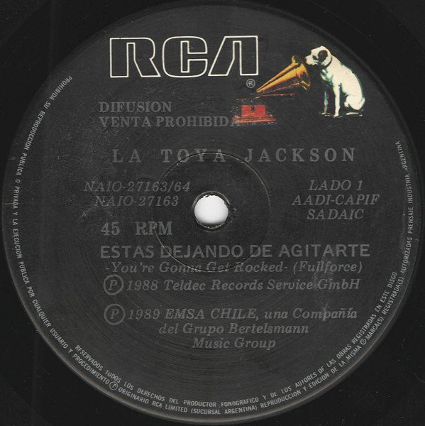 La Toya Jackson - You're Gonna Get Rocked | Releases | Discogs