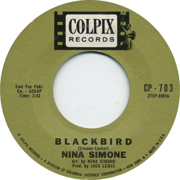 Nina Simone – Blackbird (1963, Vinyl) - Discogs