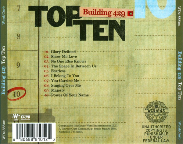 ladda ner album Building 429 - Top Ten