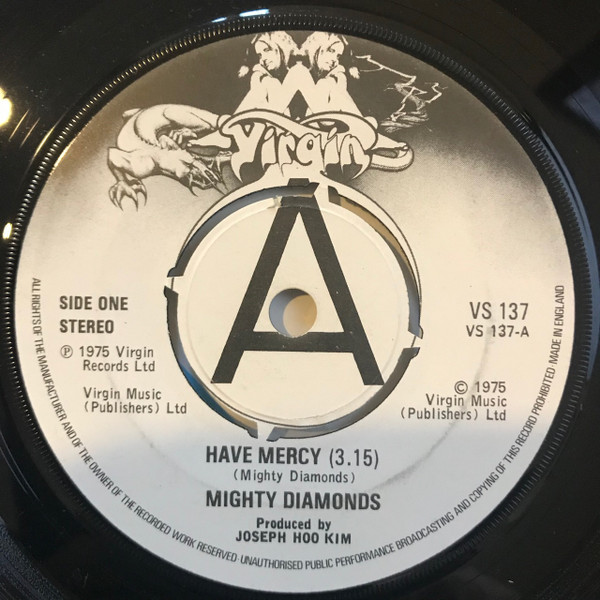 The Mighty Diamonds – Have Mercy (1975, Vinyl) - Discogs