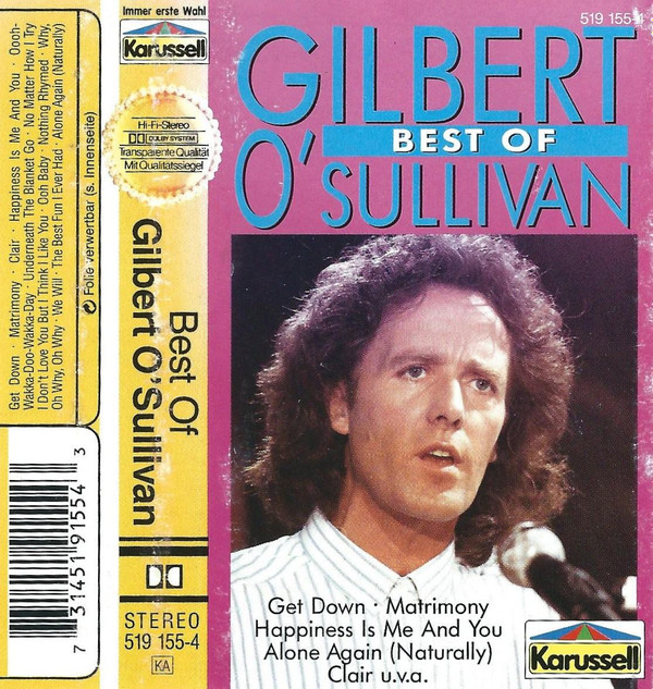 ladda ner album Gilbert O'Sullivan - Best Of Gilbert OSullivan