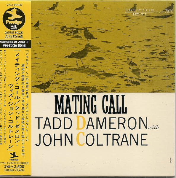 Tadd Dameron With John Coltrane - Mating Call | Releases | Discogs