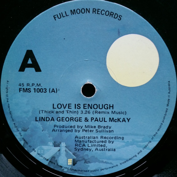 descargar álbum Linda George & Paul McKay - Love Is Enough