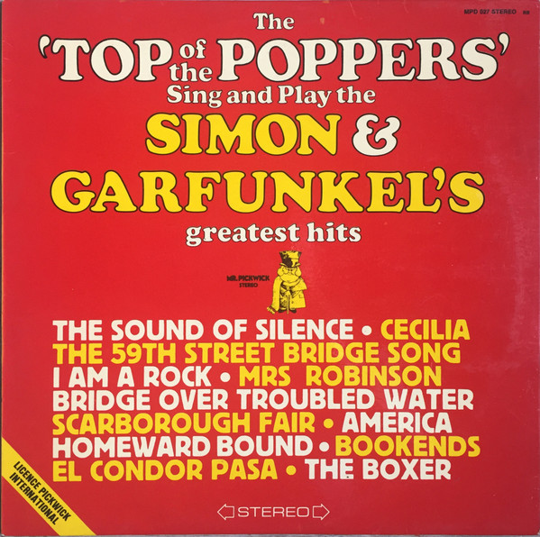 lataa albumi The Top Of The Poppers - Sing And Play The Simon Garfunkels Greatest Hits