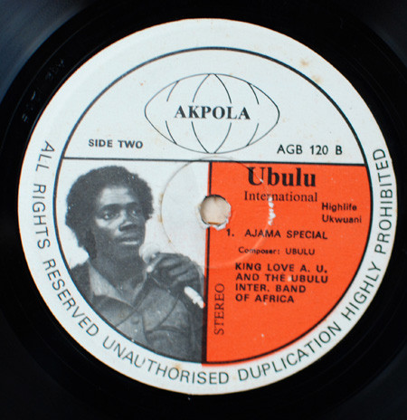 ladda ner album King Love A U And The Ubulu International Band Of Africa - King Love A U And The Ubulu International Band Of Africa