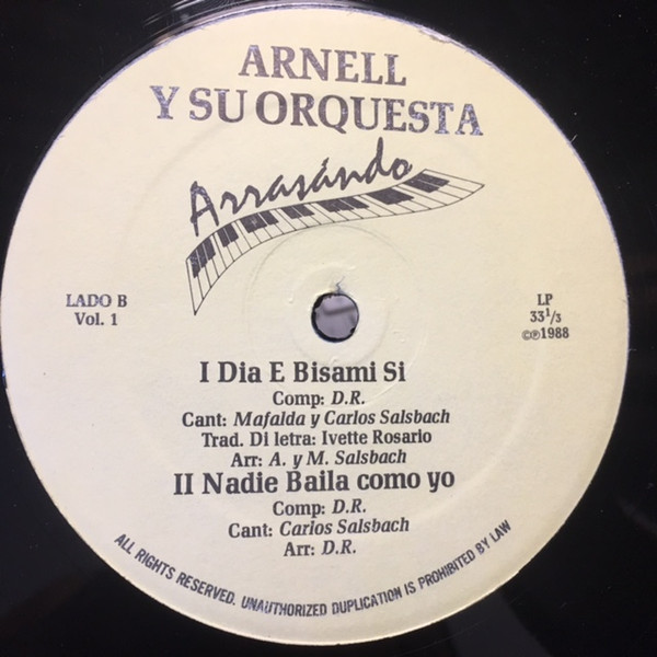 télécharger l'album Arnell Y Su Orquesta - Arrasando