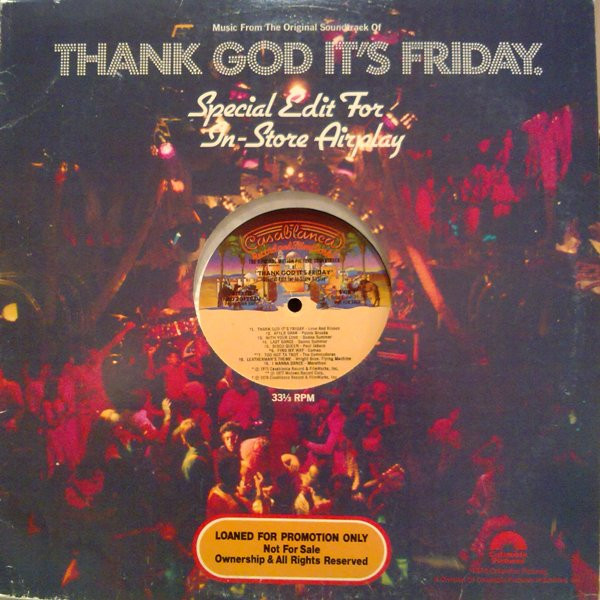 Various - Thank God It's Friday (The Original Motion Picture