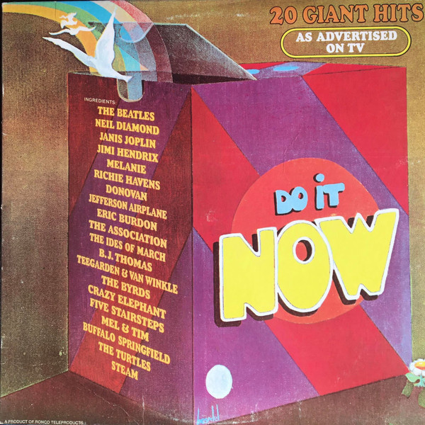 Обложка конверта виниловой пластинки Various - 20 Giant Hits (The Do It Now Foundation)