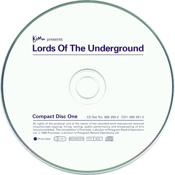 lataa albumi Various - Kiss Presents Lords Of The Underground
