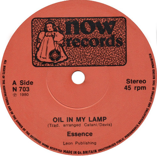 Essence – Oil In My Lamp (1980, Vinyl) - Discogs