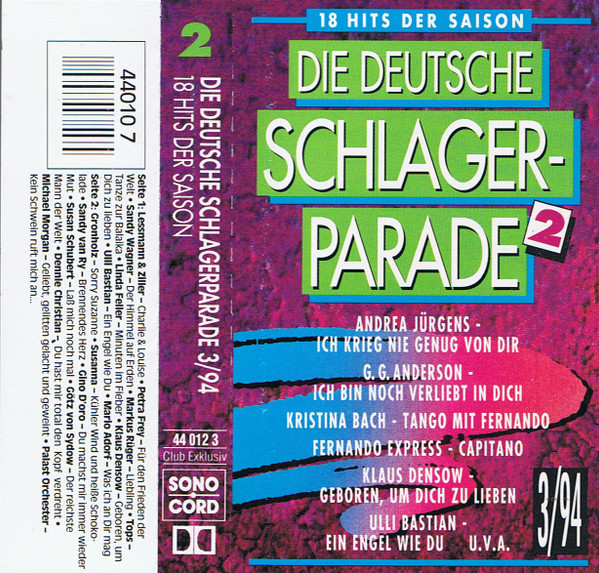 last ned album Various - Die Deutsche Schlagerparade 394 Folge 2