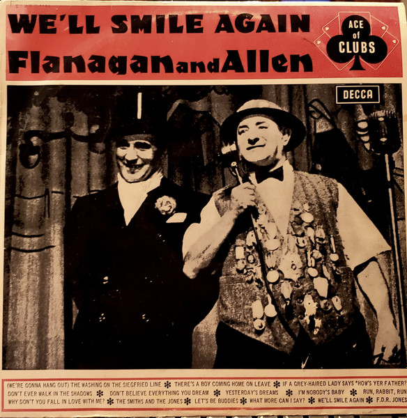 Flanagan And Allen – We'll Smile Again (Vinyl) - Discogs