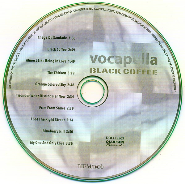 télécharger l'album Vocapella - Black Coffee