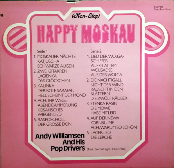 ladda ner album Andy Williamsen And His Pop Drivers - Happy Moskau Non Stop