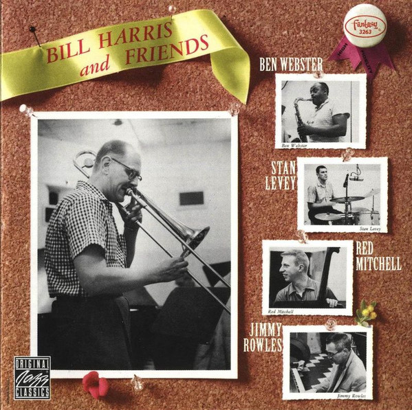 Bill Harris – Bill Harris And Friends (1957, Red, Vinyl) - Discogs